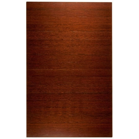 UPC: 0794552249153 | Anji Mountain Bamboo Rug Co. AMB24015W NEW 4 Inch Slat 48 Inch x 72 Inch DK. CHERRY Bamboo Roll-Up Chair Mat