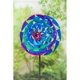 thumbnail image 2 of 75"H Wind Spinner, Psychedelic Blades, 2 of 2