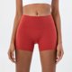 thumbnail image 2 of Pantalones cortos de yoga de doble felpa y cintura alta para mujer: pantalones de entrenamiento 3/4 que realzan los glúteos, leggings de fitness color melocotón con tejido transpirable., 2 of 4