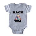 thumbnail image 1 of CafePress - Pool Rack Em - Cute Infant Baby Football Bodysuit, 1 of 1