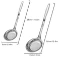 thumbnail image 6 of Steel Filter Spoon Fine Mesh Wire Oil Skimmer Strainer Long Handl W6N4 S7E1, 6 of 9