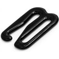 thumbnail image 2 of Swimsuit Bra Hook 1/2 Wide 2/Pkg-Black, 2 of 3