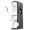 black, variant on Portable Mini Mechanical Metronome Universal Metronome 11cm Height for Piano Guitar Violin Ukulele Chinese Zither Music Instrument