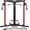 Red, variant on Cable Crossover Machine,Functional Trainer with High and Low Pulley System for Chest Fly, LAT Pulldown and Seated Cable Row Machine, Smith Machine with Cable Crossover for Home Gym