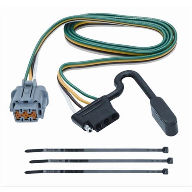 Replacement OEM Tow Package Wiring Harness 4-Flat, 2.25 x 4 x 8.75 in ...