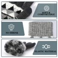 thumbnail image 3 of Guantes de invierno cálidos de punto de lana estampados, guantes cálidos para pantalla táctil, guantes de vellón suave, guantes para escribir y enviar mensajes de texto, 3 of 5