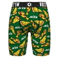 thumbnail image 3 of Men's Rock Em Socks  Green New York Jets NY Style Pizza Boxer Briefs, 3 of 4