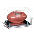 thumbnail image 2 of Clear Acrylic Football Display Case with Blue Risers and Mirror Base (A004-BLR), 2 of 2