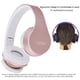 thumbnail image 4 of Auriculares Andoer Over Ear Auriculares inalámbricos BT con micrófono Auriculares de música con cable de 3,5 mm Diadema plegable Ranura para tarjeta TF Radio FM para teléfono móvil PC Laptop (Oro rosa Andoer Auriculares, 4 of 7