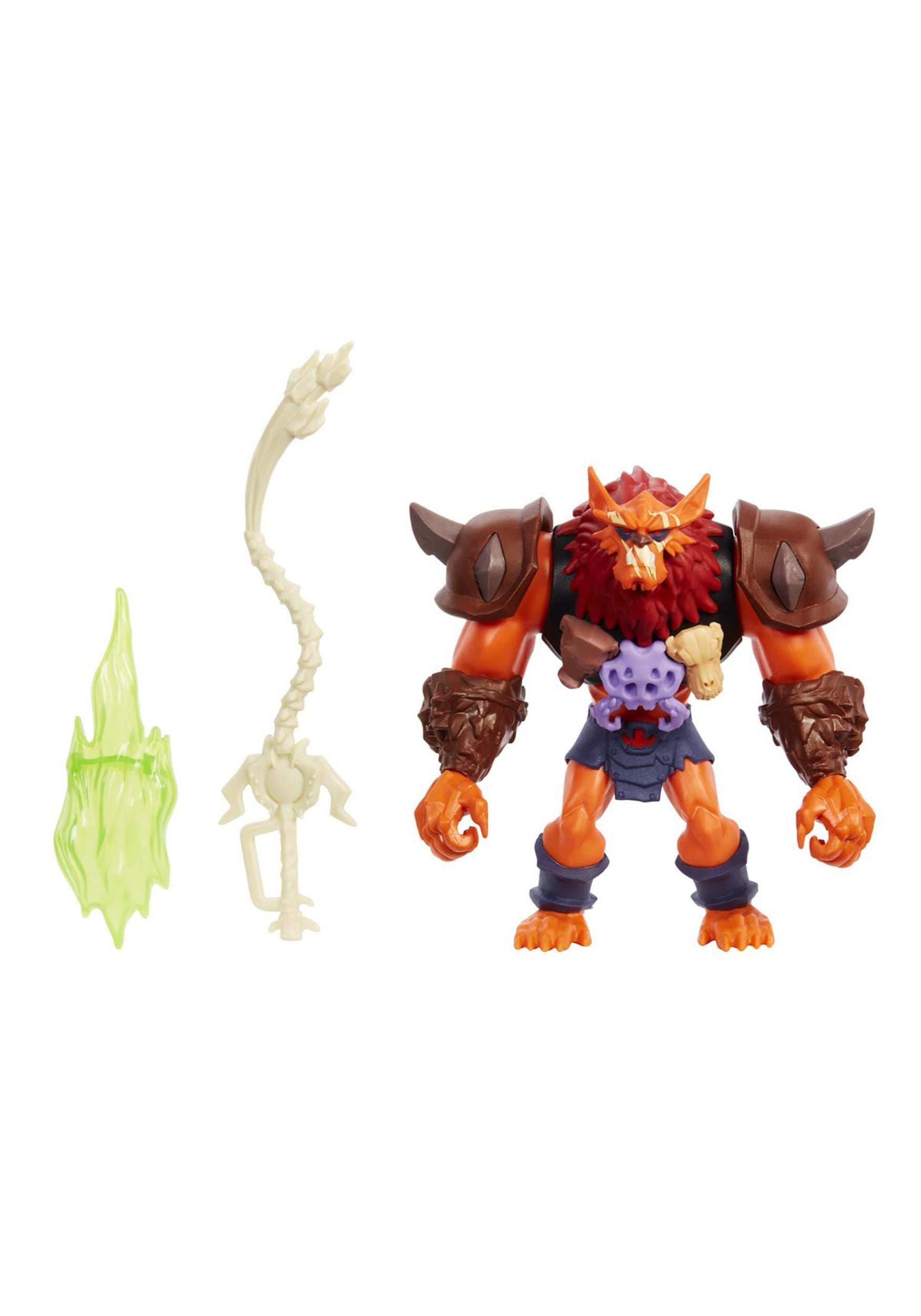 Masters of The Universe He-Man and Beast Man Action Figure, 5.5-inch Collectible Toy