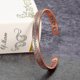thumbnail image 4 of Pure Copper Magnetic Bracelet Benefits 8.3mm Adjustable Cuff Copper Magnetic Bracelet Arthritis Pain, 4 of 4