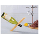 thumbnail image 2 of Estante para vino tinto de equilibrio, soporte de exhibición de bambú para decoración de vino Village Club, estante para botellas de vino, B, 2 of 7