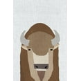 thumbnail image 2 of Annie Bailey Art 23x32 White Modern Wood Framed Museum Art Print Titled - Buffalo, 2 of 4