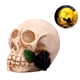 thumbnail image 1 of Halloween Rosa Flor Esqueleto Iluminar Decoración Led Cabeza De Esqueleto Luz De Noche Para Casa Embrujada Fiesta De Halloween Serendint HA045454-03, 1 of 6