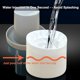 thumbnail image 3 of Bandeja para cubitos de hielo, molde de silicona para cubitos de hielo, bandeja de silicona para cubitos de hielo con tapa, cubo de hielo reutilizable, máquina para hacer cubitos de hielo (blanco, 9,, 3 of 4