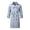 Light Blue, variant on Mens Trench Coat Double Windbreaker Overcoat Notched Lapel Long Jacket Overcoat Fall Winter Business Long Jacket Light Blue XL