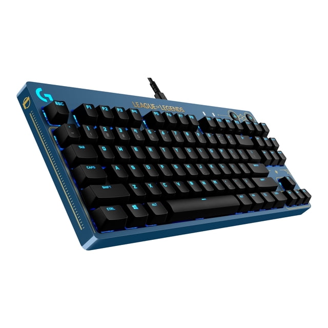 Logitech G PRO League of Legends Edition - Keyboard - backlit - USB - key switch: GX Brown Tactile
