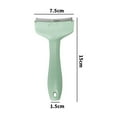 thumbnail image 2 of Dog Deshedding Brush Pet Grooming Comb for Shedding Ergonomic Non-Slip Handle Gentle Hair Removal Tool for All Coat Types 15cm Deshedder with Blade, 2 of 2