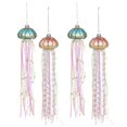 thumbnail image 2 of Yuarrent 4 Uds. Colgante de medusas de perlas de cristal adornos colgantes de árbol de Navidad para el hogar y decoraciones navideñas Kits de decoración para fiestas Yuarrent HA039238-00, 2 of 6