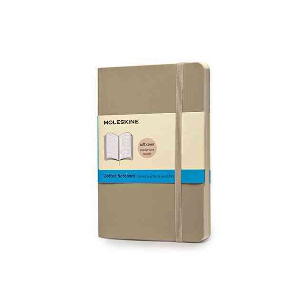 Moleskine Classic Notebook, Soft Cover, Pocket (3.5" x 5.5") Dotted