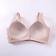 thumbnail image 7 of Aofany Women's Front Button Closure Bra Breathable Comfort No Underwire Full-coverage Bra Senior Wirefree Bra, Lift & Support, 36B/C-46B/C, 7 of 7