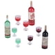 thumbnail image 4 of Mini Botella De Vino Para Casa De Muñecas, Minibotella De Resina En Miniatura Para Cocina Para Juego Para Fiesta Cergrey Dollhouse Mini Wine Glass, 4 of 8