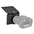 thumbnail image 4 of Caja mate FOTGA Mini caja mate ligera con bandera superior 4 anillos adaptadores de lente (67 mm/72 mm/77 mm/82 mm) para cámaras DSLR sin espejo compatibles con filtros de 4 x 4 pulgadas/4 x 5,65 pulg Fotga Caja mate, 4 of 7