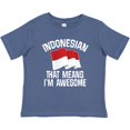 thumbnail image 3 of Inktastic Indonesian Gift Indonesia Flag Boys or Girls Baby T-Shirt, 3 of 5