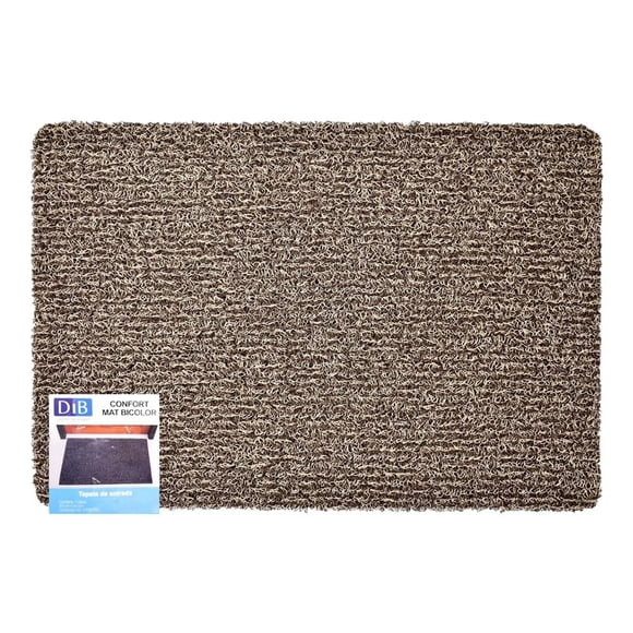 Tapete Carpet & Home para Entrada 40 x 60 cm Café