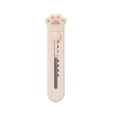 thumbnail image 5 of 3 Pcs Couteaux Utilitaires Rétractables Dessin Animé Chat Mignon Empreinte de Patte Coupe-Boîte Pointu Mignon Coupe-Carton Rasoir Couteau Mécanisme Lisse Couteau Utilitaire pour Bureau Ouvre-Emballage Maison, 5 of 5