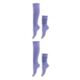 thumbnail image 4 of Qarigey Calcetines holgados de superficie lisa, 2 pack/lote, piel Extra para mayor calidez, tela transpirable de poliéster elástico Type9 NO9, 4 of 6