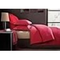 thumbnail image 3 of Blue Ridge Home Fashions Cotton 3 Piece Button Closure-Hypoallergenic-Machine Washable Duvet Cover Set, King(108"x96"), Red, 3 of 3