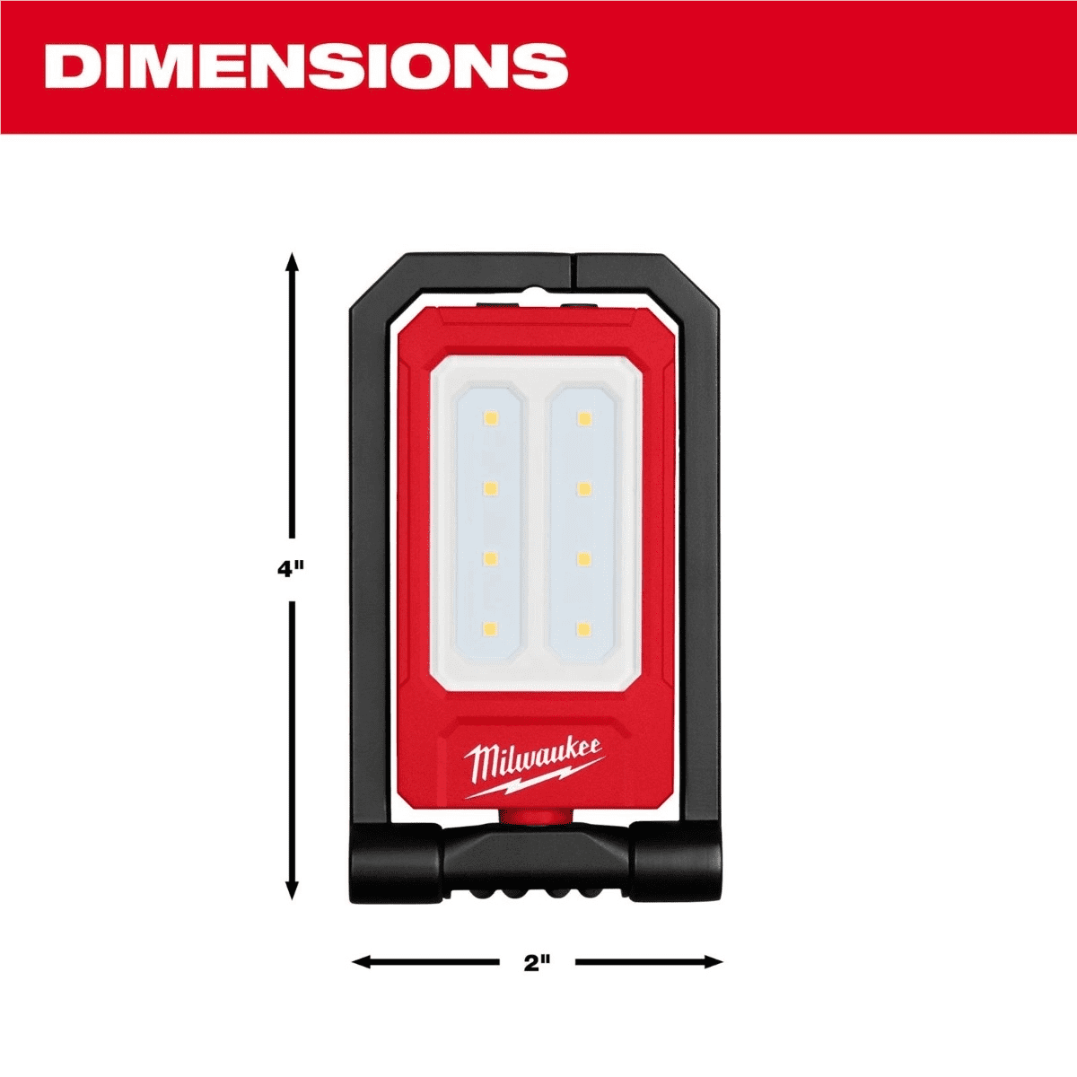 Milwaukee Tool Rechargeable Low-Profile Magnetic Task Light
