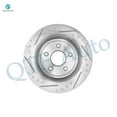 thumbnail image 4 of Set of 8 Front 328mm-Rear 320mm Drilled Slotted Brake Disc Rotors-Wheel Hub Bearing Assembly For 2006-2010 Jeep Commander, 4 of 10