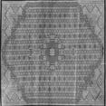 thumbnail image 1 of Ahgly Company Indoor Square Persian Gray Traditional Area Rugs, 8' Square, 1 of 1