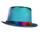 thumbnail image 2 of Sombrero Panamá Jazz Top Hat para el sol Violeta, 2 of 10