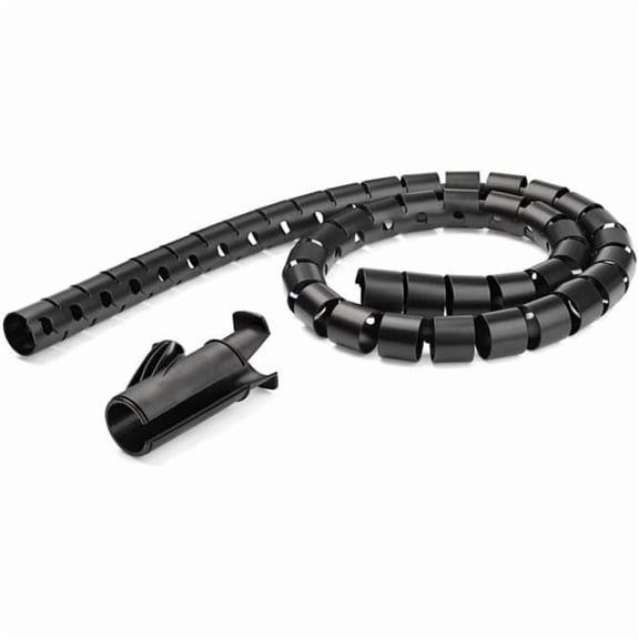 StarTech 8.2ft Spiral Coiled Cable Management Organization Sleeve CMSCOILED2