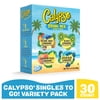 Calypso Lemonade Singles to Go Powdered Drink Mix Variety Pack, 30 Count Packets
