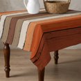 thumbnail image 4 of Burnt Orange Brown Table Cloth Waterproof Tablecloths, Farmhouse Vintage Wooden Tablecloth Dining Table Cover for Kitchen Party Tabletop Outdoor, Square Tablecloth 60x60 Inch, 4 of 9