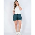 thumbnail image 4 of Real Essentials 4 Pack: Womens Active Athletic Performance Dry-Fit Shorts with Zipper Pockets (Available In Plus Size), 4 of 6