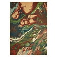 thumbnail image 3 of Dawson Contemporary Area Rug - Green/ Gold - 5'3" X 7'6", 3 of 3