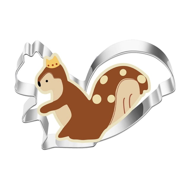 Fall Thanksgiving Cookie Cutters Set 8PCS Autumn Season Cookie Stainless Pumpkin Turkey Maple Squirrel And Cutters