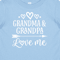thumbnail image 4 of Inktastic Grandma Grandpa Love Me Grandchild Boys or Girls Baby T-Shirt, 4 of 5