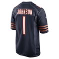 thumbnail image 3 of Men's Nike Jaylon Johnson  Navy Chicago Bears  Game Jersey, 3 of 6