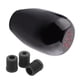 thumbnail image 1 of Kenally Pomo de palanca de cambios universal de aluminio Racing MT 5 para coche Accesorios para motos negro, 1 of 6