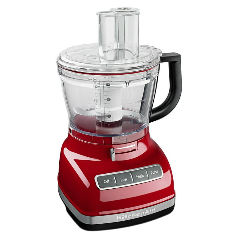 fritaget Kirken Making KitchenAid KFP1466ER 14-Cup Food Processor with Exact Slice System and  Dicing Kit - Empire Red - Walmart.com