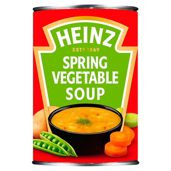 Heinz Spring Vegetable Soup 400G, Imported from Britain
