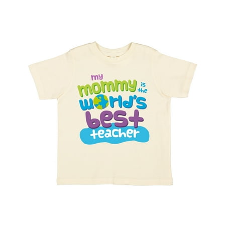 

Inktastic Teacher Mommy Gift for Son Gift Toddler Boy or Toddler Girl T-Shirt