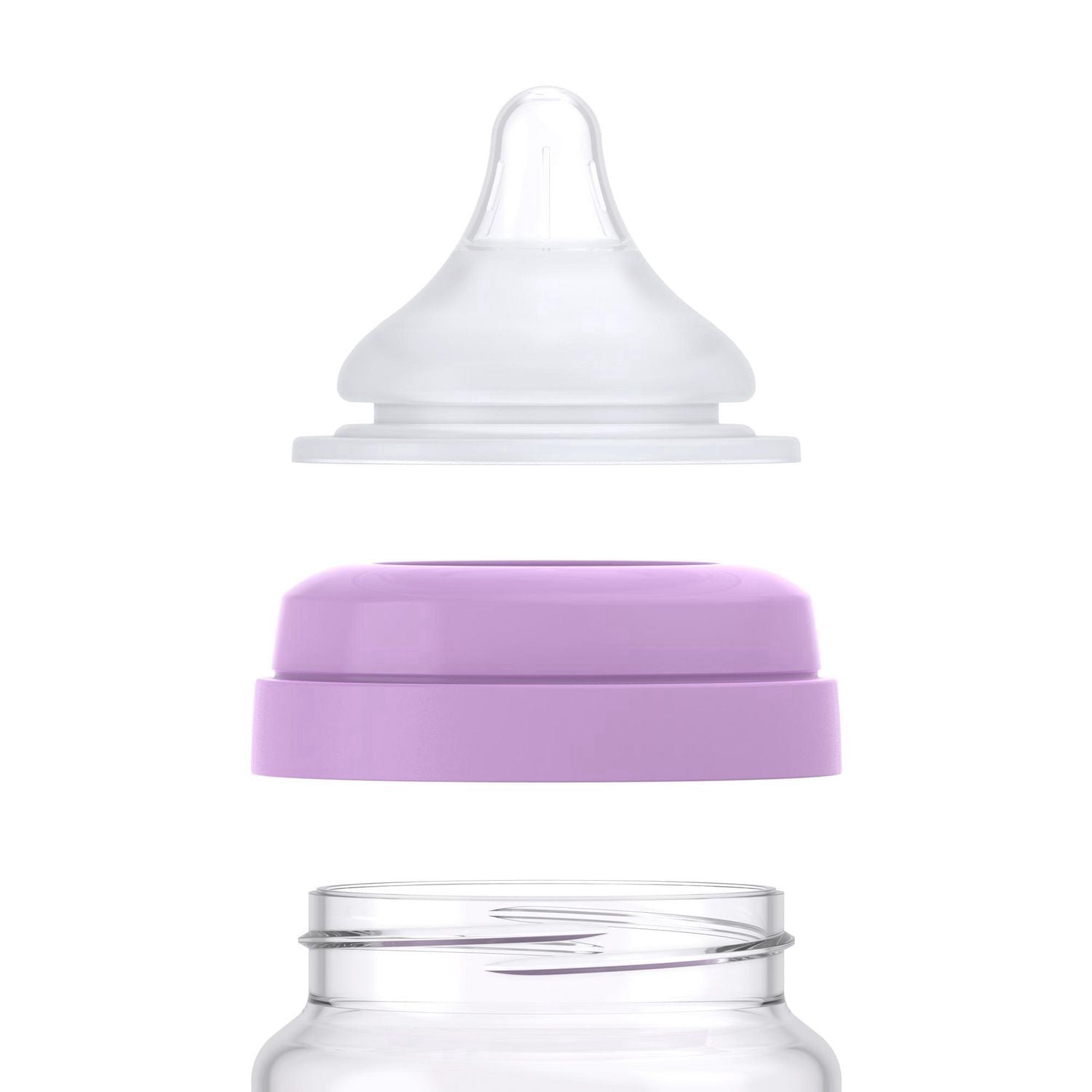 Quark - BuubiBottle MINI Biberon pour Bébé - Violet