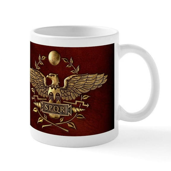 CafePress - Roman Eagle Mugs - 11 oz Ceramic Mug - Novelty Coffee Tea Cup